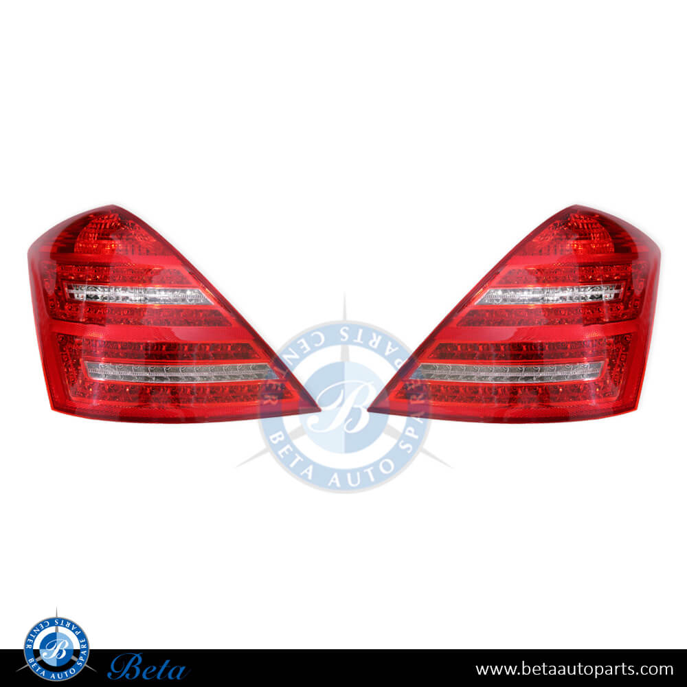 Tail lamp in Red and Clear modified for Mercedes S-Class W221 2006-2009 models Tail lamp in Red and Clear modified for Mercedes S-Class W221 2006-2009 models